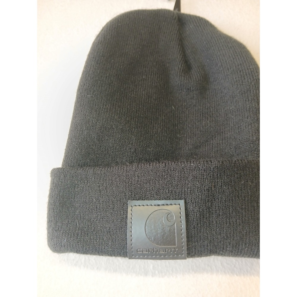 Carhartt cuffed beanie black NWOT - Picture 5 of 5